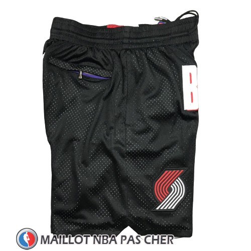 Short Portland Trail Blazers Just Don Noir
